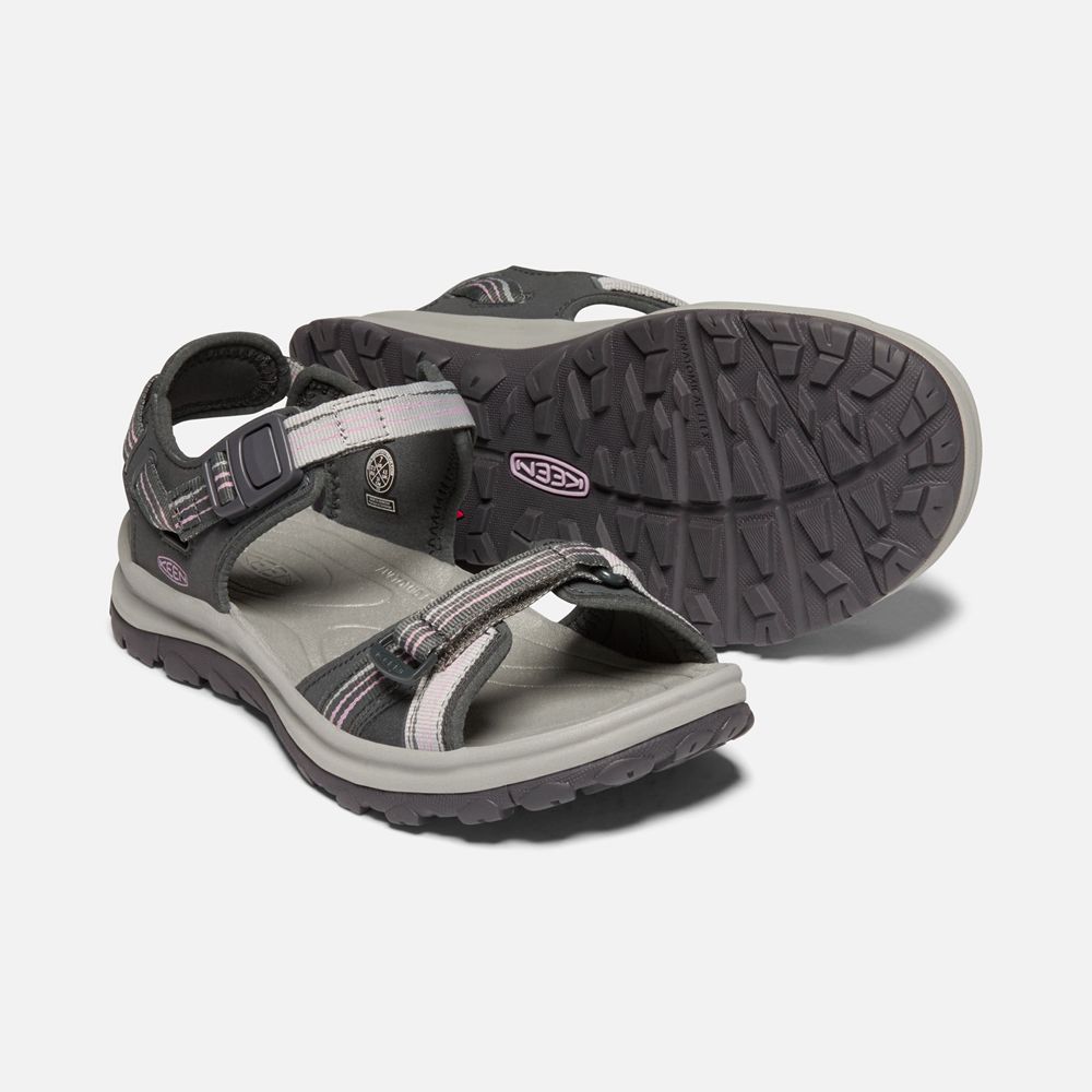 Keen Outdoor Sandalet Kadın Koyu Gri - Terradora Ii Open Toe - Türkiye NJCM38259